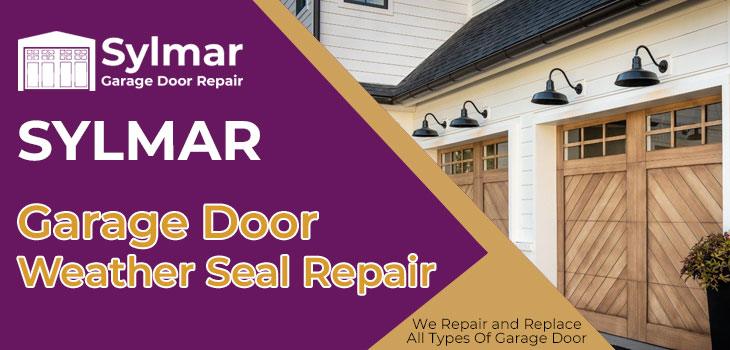 garage door weather seal repair in Sylmar