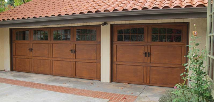 new steel garage door installation in Sylmar