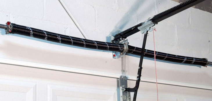 garage door torsion spring repair in Sylmar